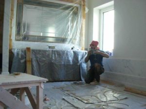 Soleto Stone installation